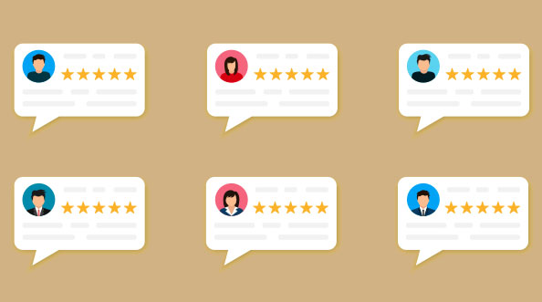 6 caixas de comentários positivos ilustram essa parte da matéria Como se tornar um advogado empreendedor