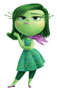 Personagem Nojinho do filme Divertidamente da Disney Pixar.
